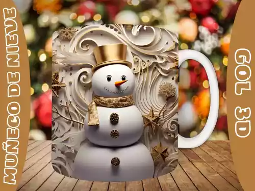 vectores plantilas NAVIDAD,FESTEJO,FESTIVIDAD,3D,MUÑECO DE NIEVE,INFLADO,